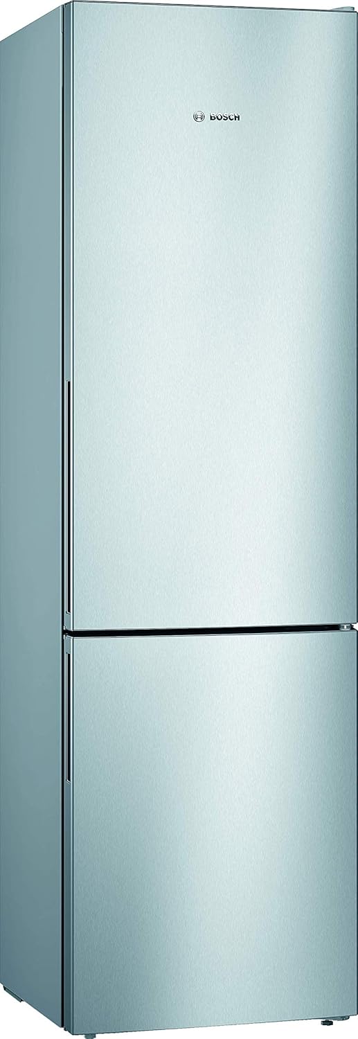 Bosch KGN36NWEA Serie 2 Kühl-Gefrier-Kombination, 186 x 60 cm, 215 L Kühlen & 87 L Gefrieren, NoFrost nie wieder abtauen, LED-Beleuchtung gleichmäßige Ausleuchtung