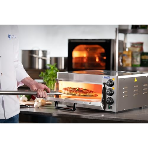 Royal Catering Forno Elettrico per Pizza Professionale RCPO 2000 1PE 1 compartimento : Amazon.it: Casa e cucina