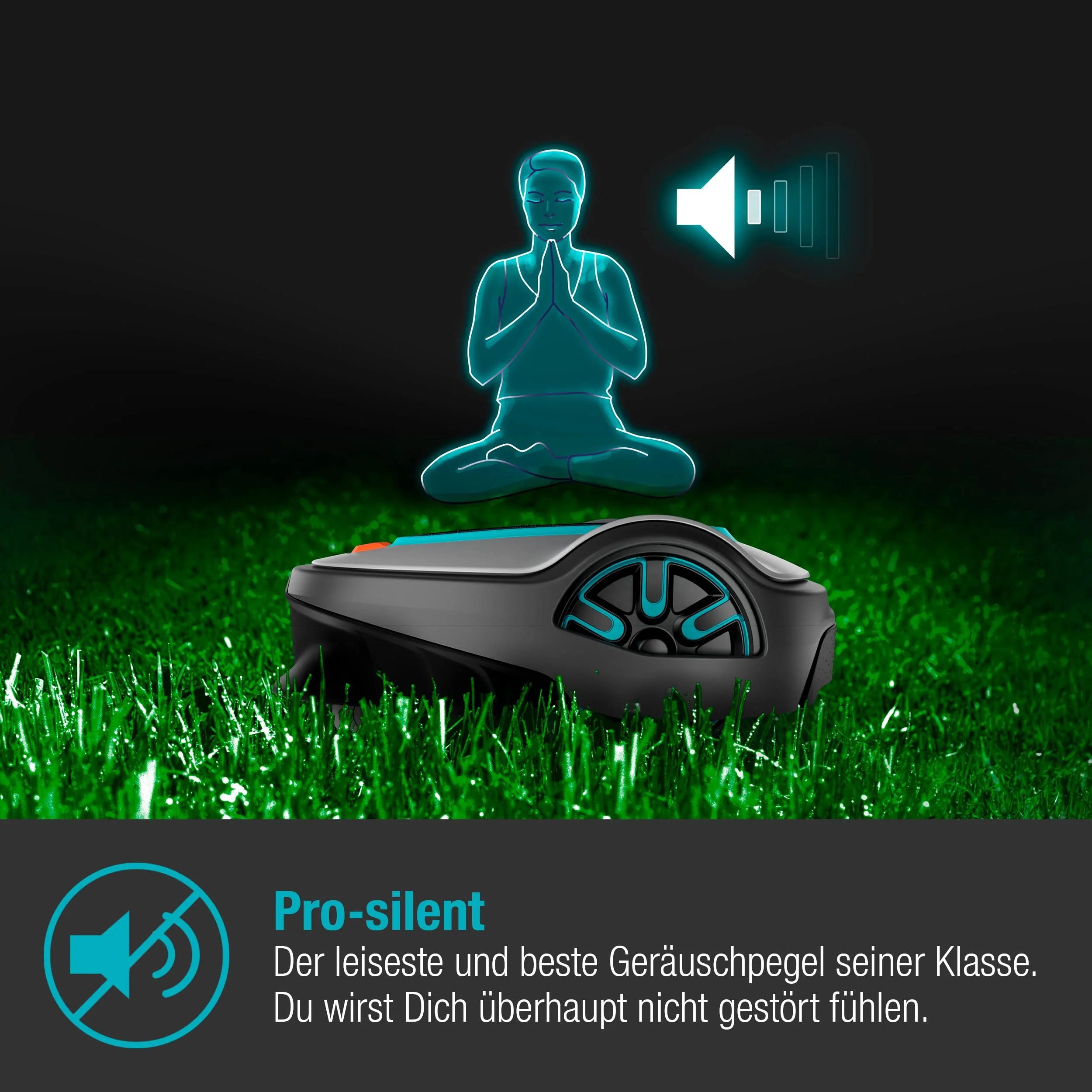 2025 Gardena M?hroboter SILENO minimo 350 m2: Intelligente Robotmaaier met Optimale Connectiviteit, Programmeerbaar via Gardena Bluetooth App (15208-47)