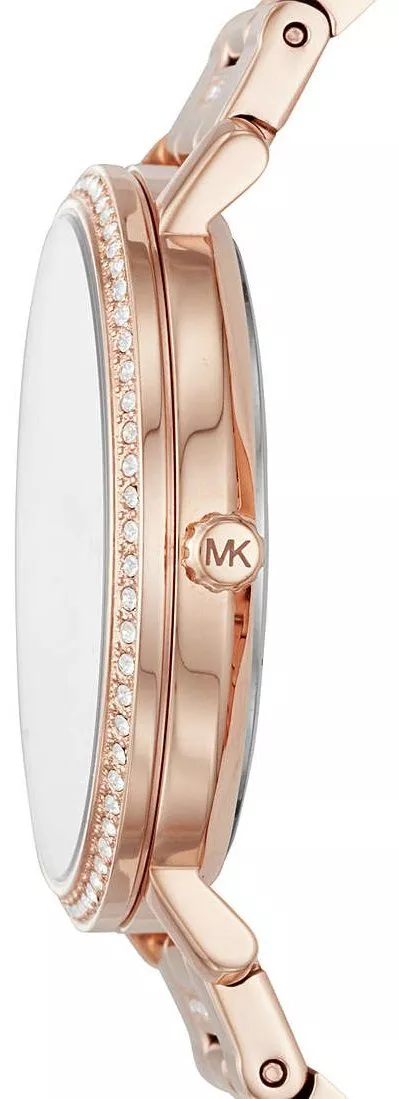 Michael Kors Courtney Gold/Champagne Dial Rose-Gold Women's Watch - MK3836