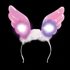 LED Angel Wing Headband 1877