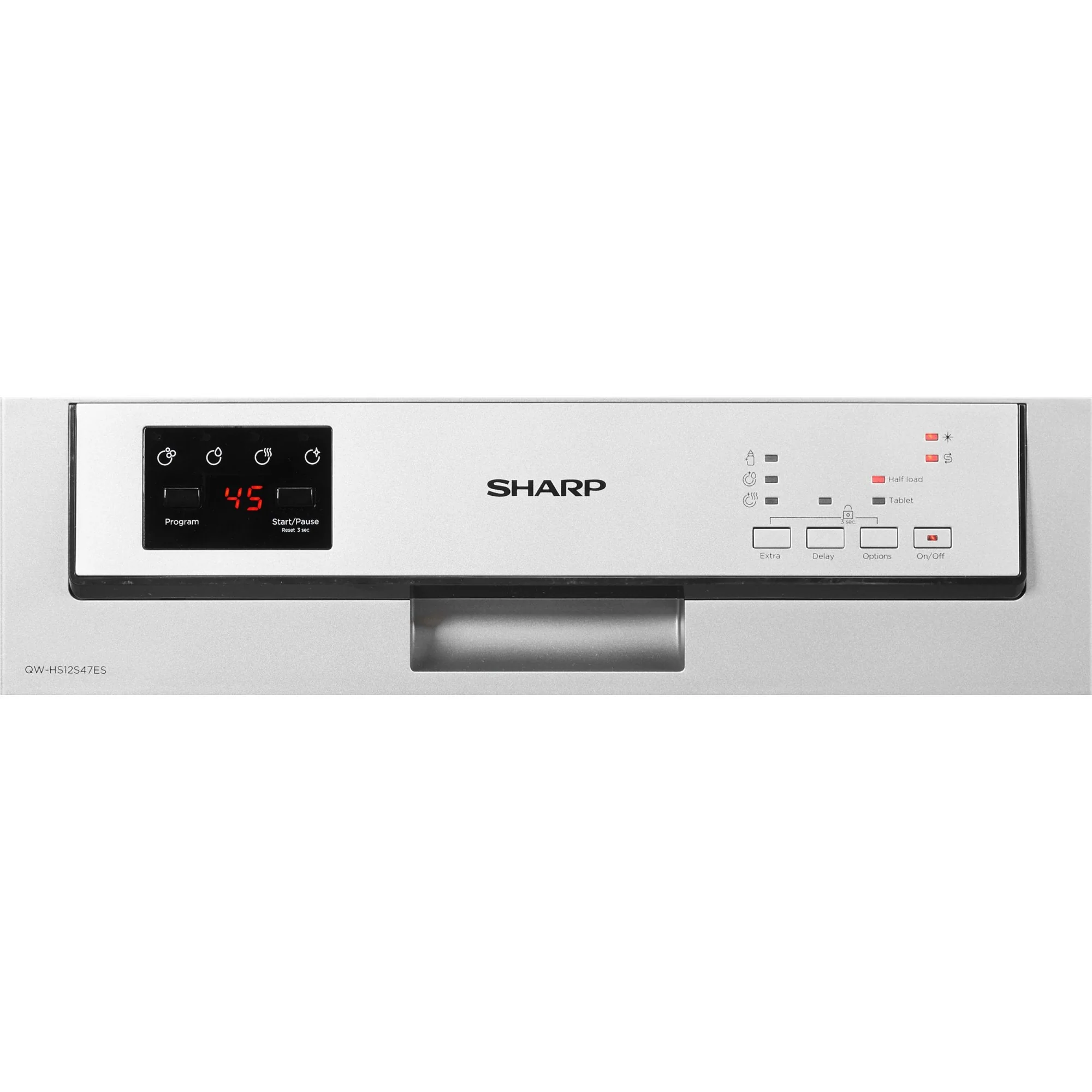 Sharp Geschirrspüler Einbau teilint. QW-HS12S47ES-CH 45cm