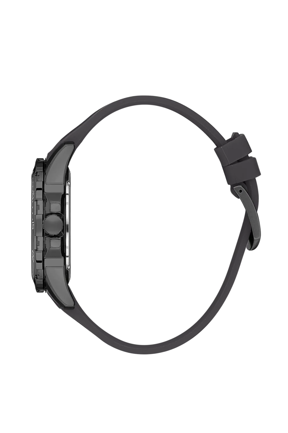 Daniel Klein Premium Day Date Black Dial and Silicone Watch - DK.1.13911-5