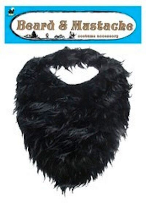Fake Beard s Bulk | Fake Mustache | Halloween Beard | Black 8