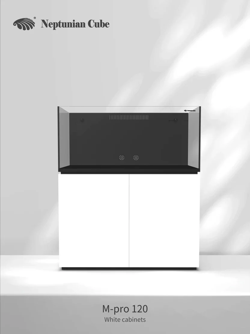 Neptunian Cube Magic Pro 120 - Professional Reef Aquarium System - Drop Ship