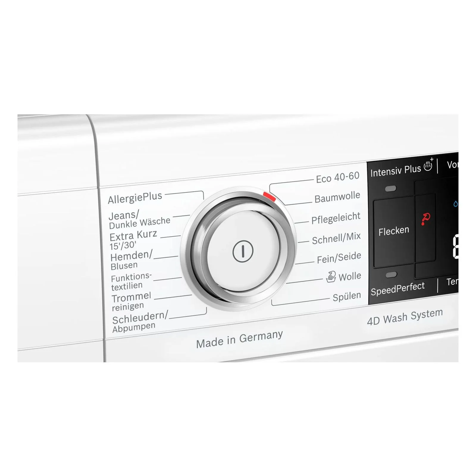 2025 Lavadora Bosch Serie 8 WAV28M93 de carga frontal 9 kg, 1400 rpm, Aluminio, Blanco