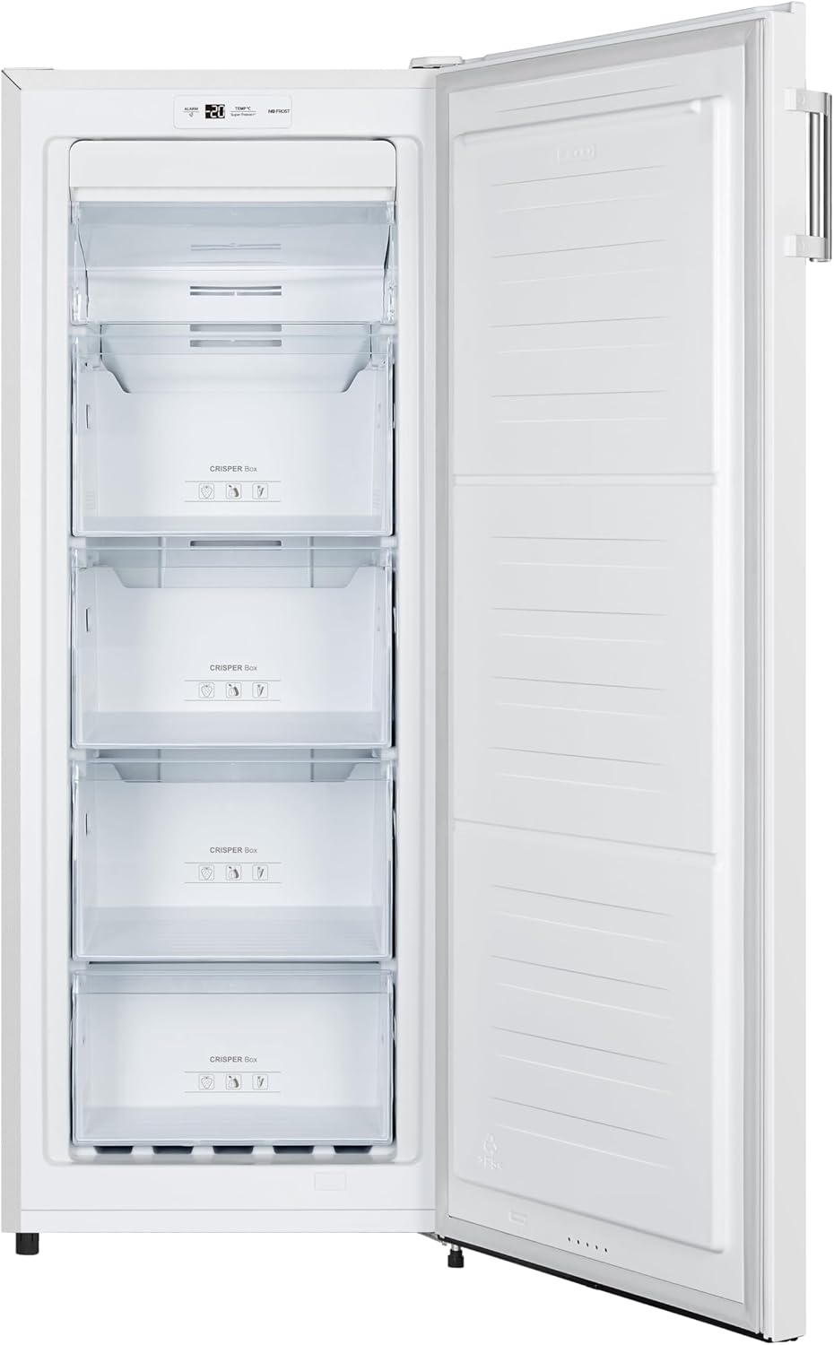 INFINITON | Upright Freezer CV-184L14WEB | Capacity 155 L | 143.5 cm Height | No Frost | Fast Freezing | White