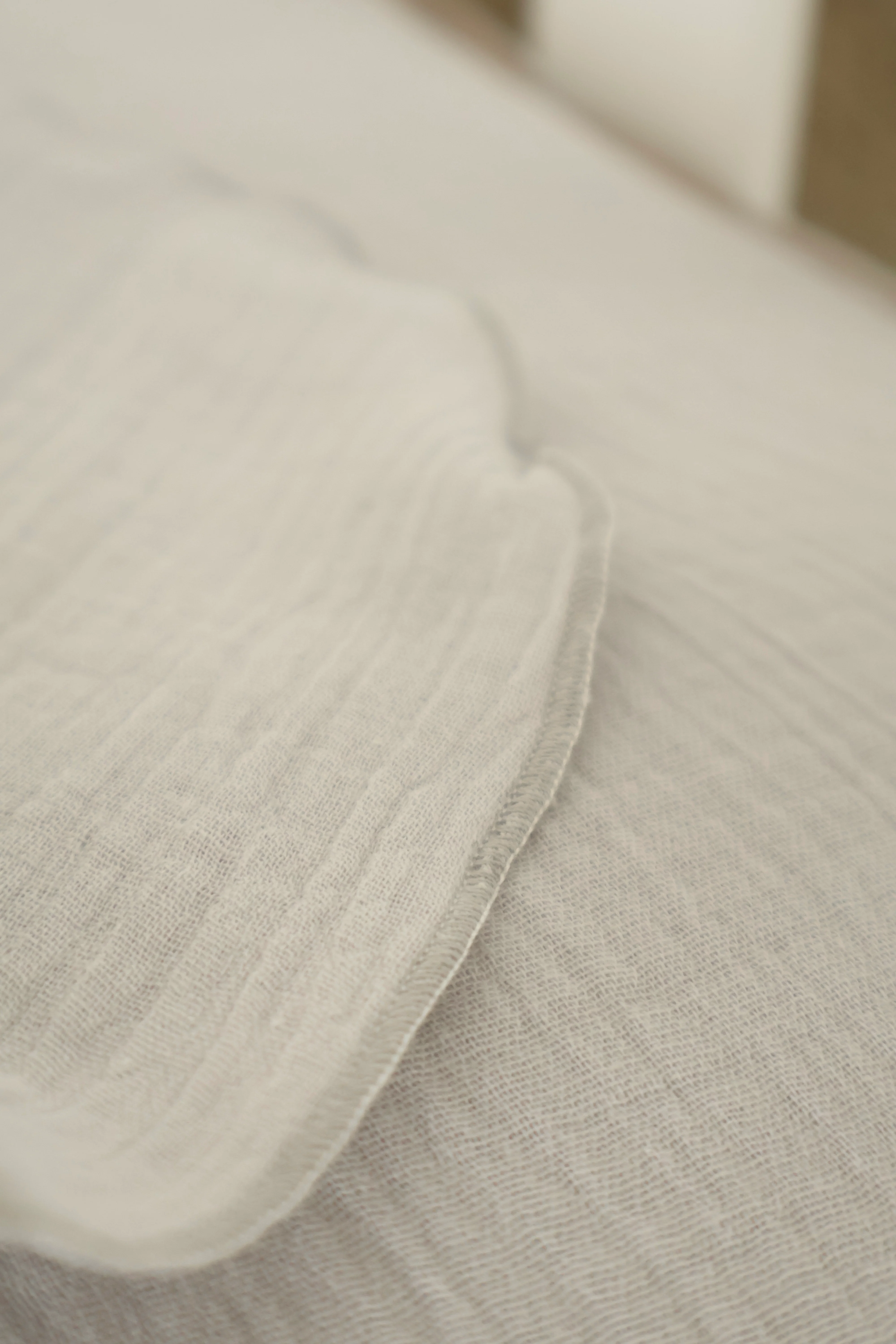 Muselina Gasa Gris Humo Algod��n Org��nico