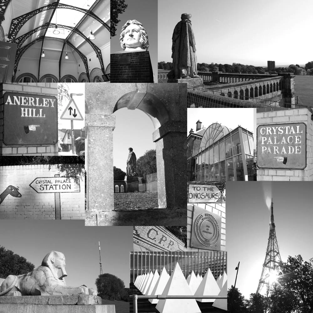 Crystal Palace Views Monochrome