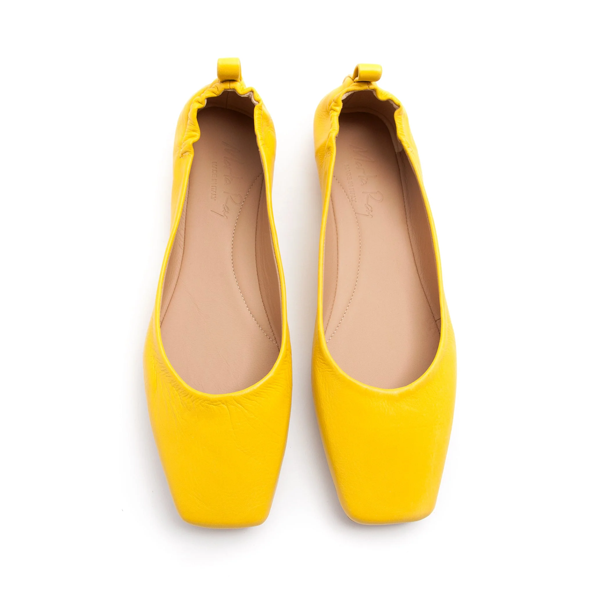 Ballerina sacchetto quadrata mousse mais