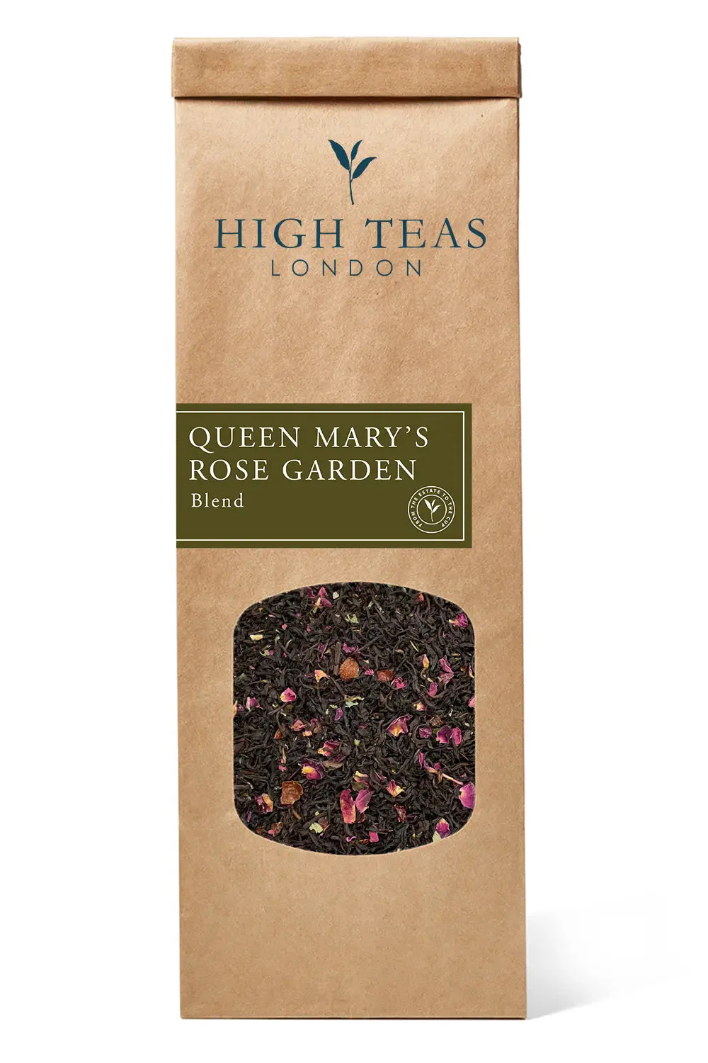 Rose Loose Leaf Black Tea - Queen Mary's Rose Garden