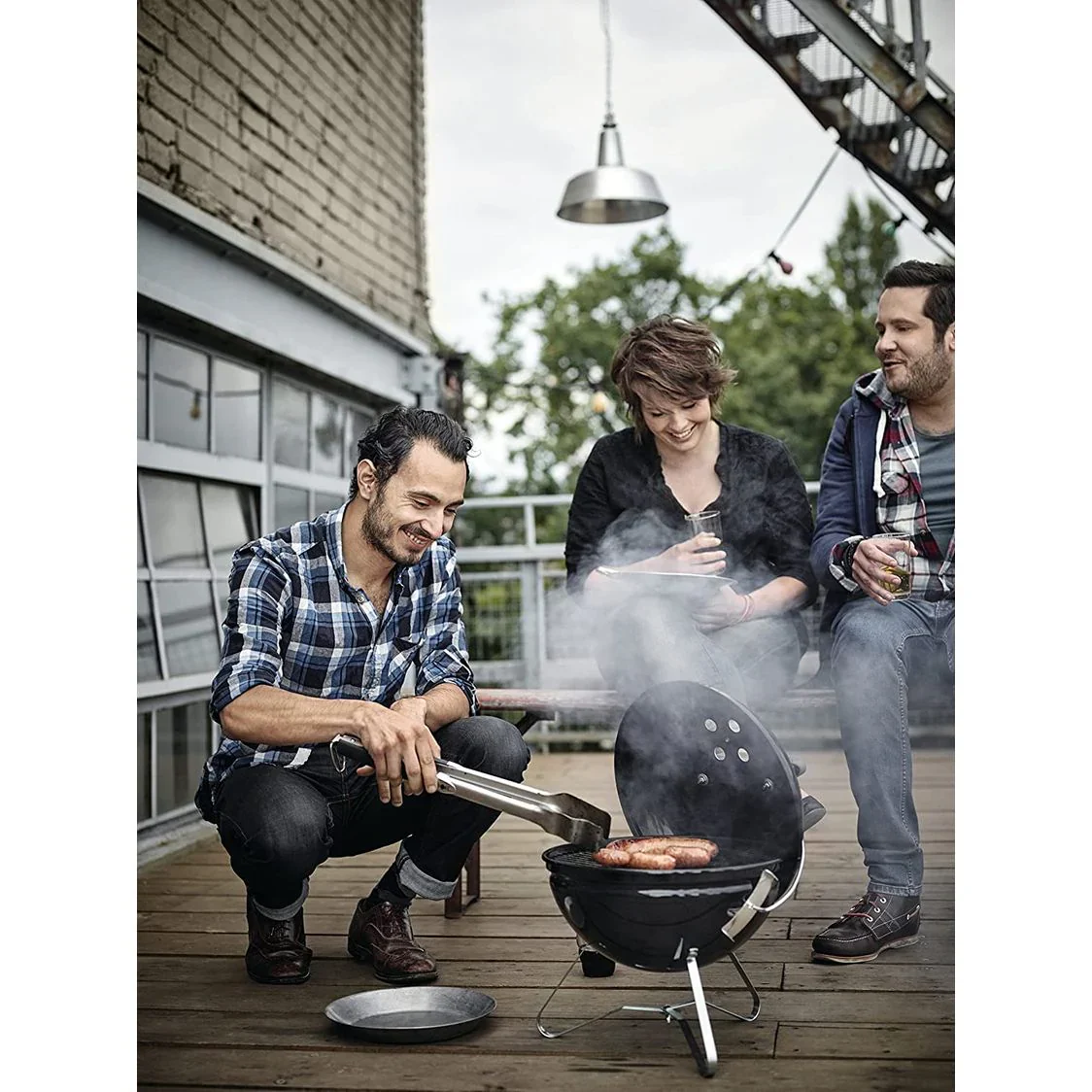 Barbacoa De Carbón Smokey Joe® Premium, 37 Cm