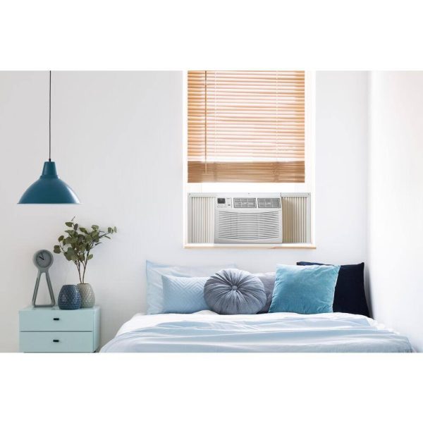 10,000 BTU 115V Window AC w/ Remote for Rooms upto 450 sq. ft. 24-Hour Timer 3-Speed Auto-Restart Digital Display White