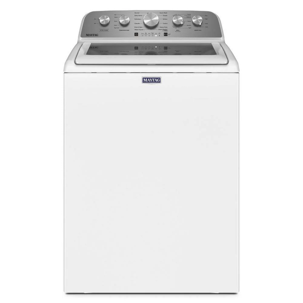 Maytag 4.8 cu. ft. Top Load Washer with Extra Power Boost, White �C MVW5430MW
