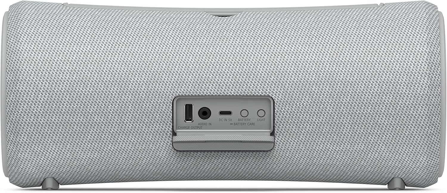 Sony SRS-XG300 - Tragbarer kabelloser Bluetooth-Lautsprecher mit starkem Partysound und Beleuchtung - wasserdicht, 25 Stunden Akkulaufzeit, Smartphone und Schnellladefunktion - Schwarz