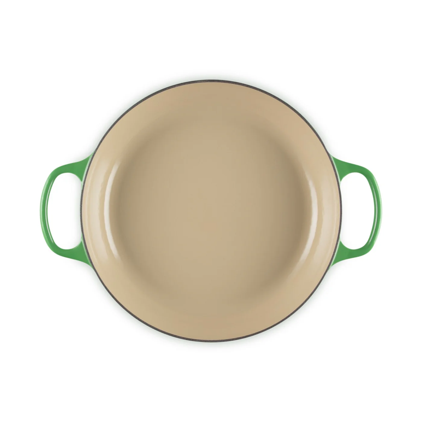Le Creuset Pfanne Signature Gusseisen-Gourmet-Topf, Ø 30cm, grün