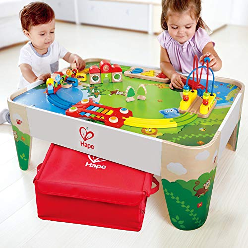Hape  Railway Play Table Giocattolo, Multicolore, Taglia Unica, E3823 : Amazon.it: Giochi e giocattoli