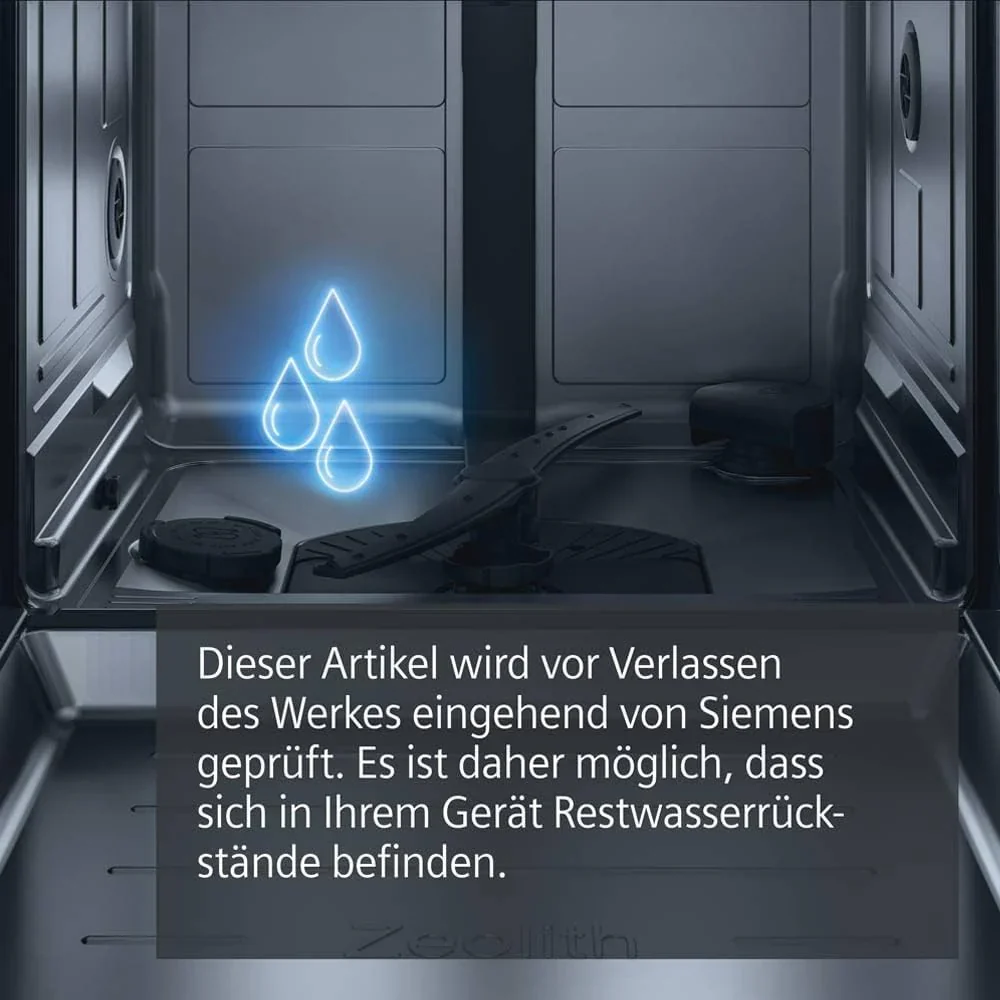 Siemens SN63EX14VE, iQ300 Smarter Geschirrsp��ler, Vollintegrierte Sp��lmaschine mit Besteckschublade, 60 cm, Auto T��r?ffnung dank autoOpen dry, Besonders leise durch iQdrive-Motor, infoLight aquaStop