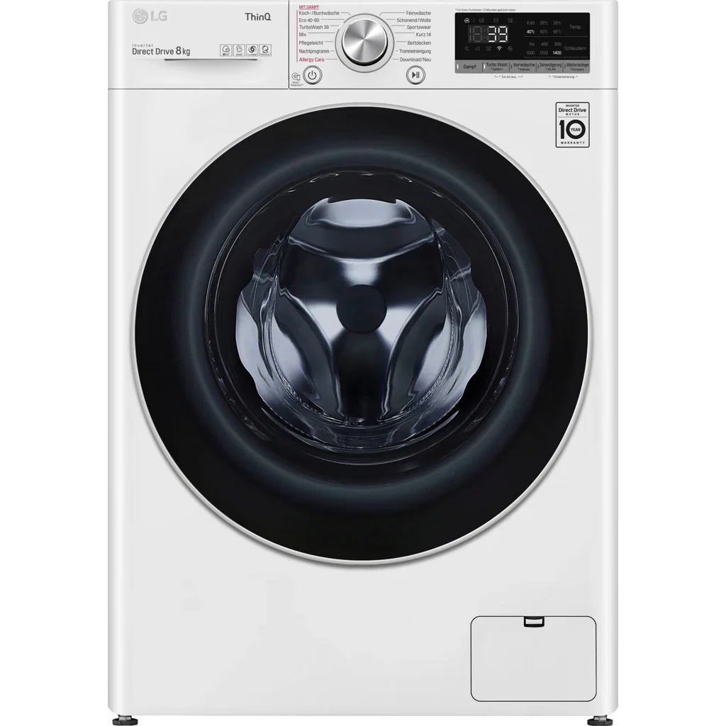 2025 Lavadora LG F4WV708P1E de carga frontal