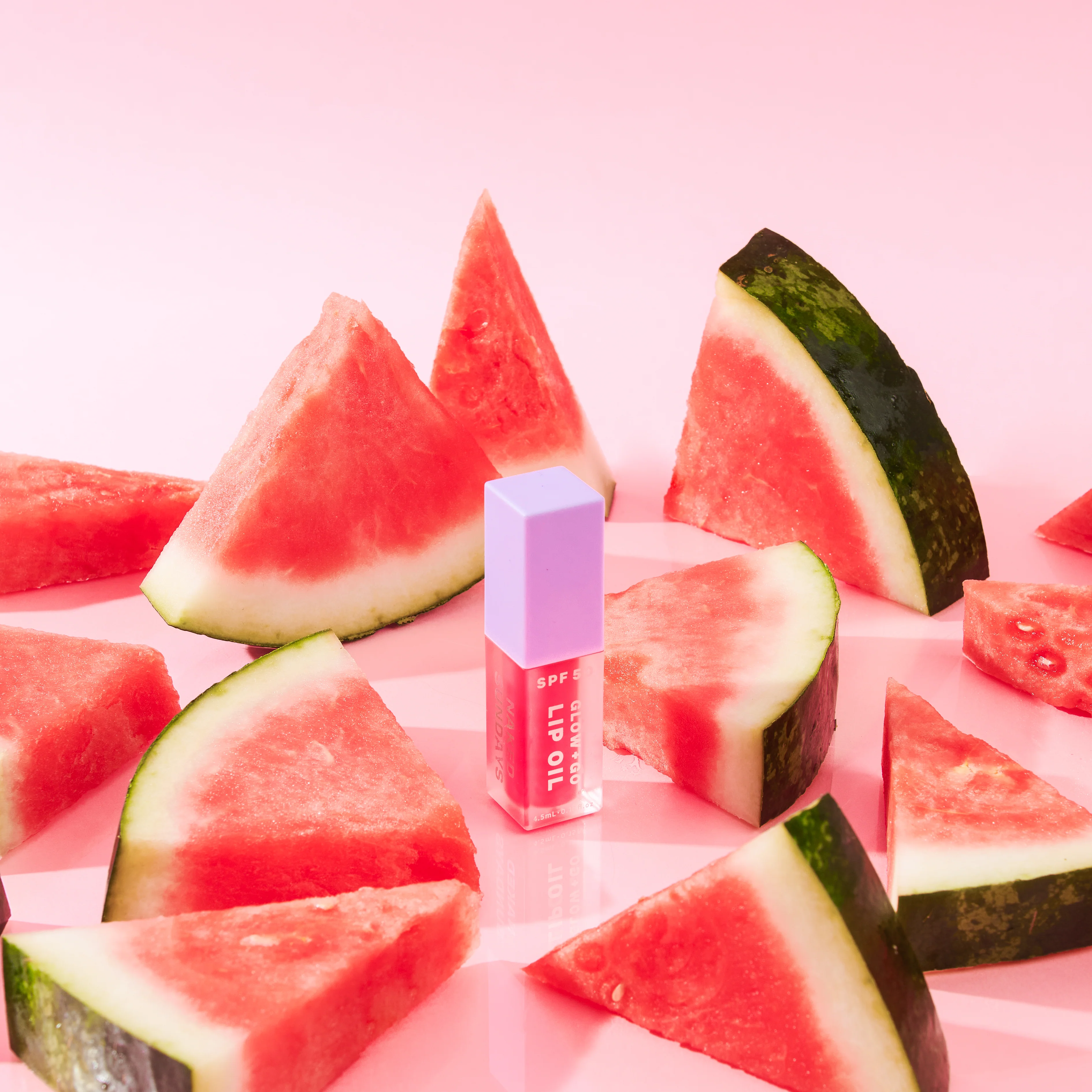 SPF50 Glow + Go Lip Oil - Watermelon