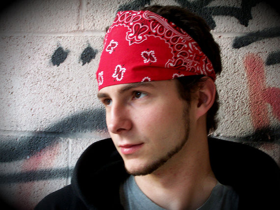 Red Cowboy Bandana 22