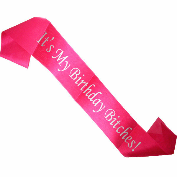 Custom Pageant Wedding Light Pink Satin Sashes Satin Quality 60