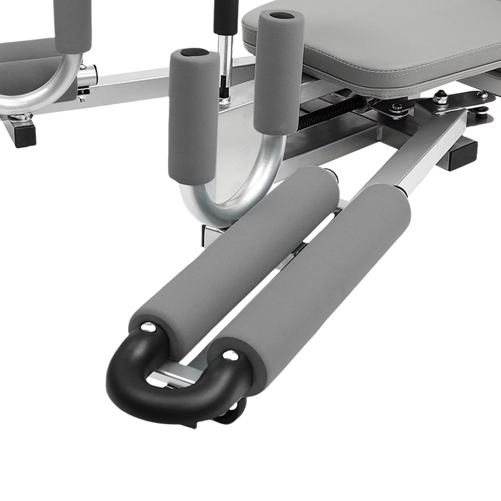 Dispositivo profesional de estiramiento de piernas con capacidad de carga de 150 kg, equipo robusto para el hogar y el gimnasio.