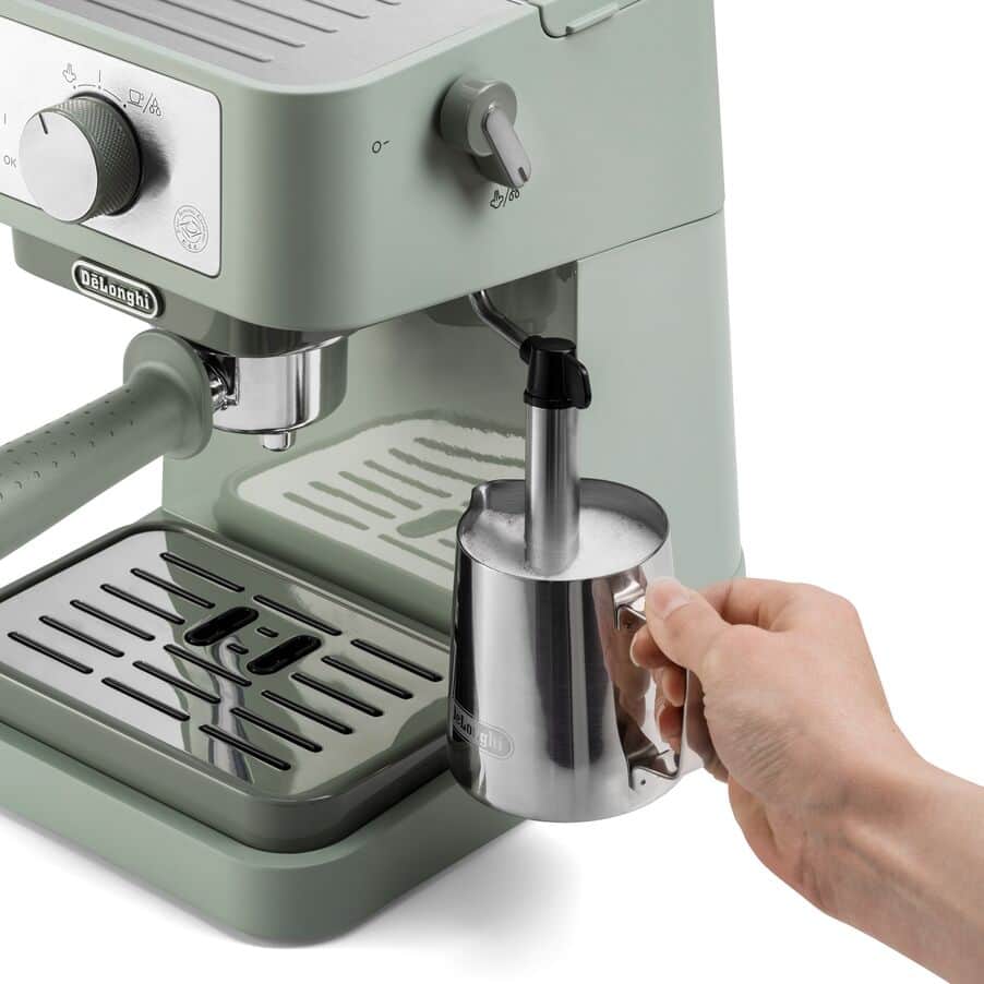 DeLonghi Stilosa Espresso Coffee Machine Maker - Green | EC260.GR