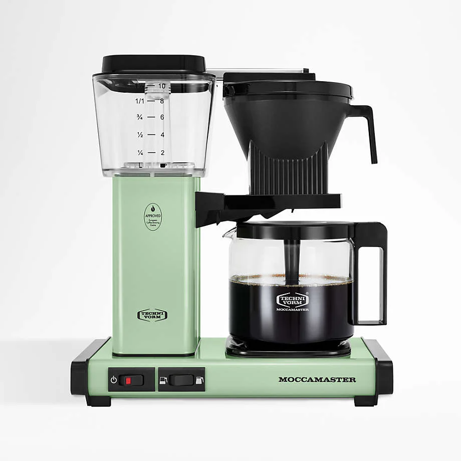 Moccamaster KBGV Select 10-Cup Coffee Maker in Pistachio Green