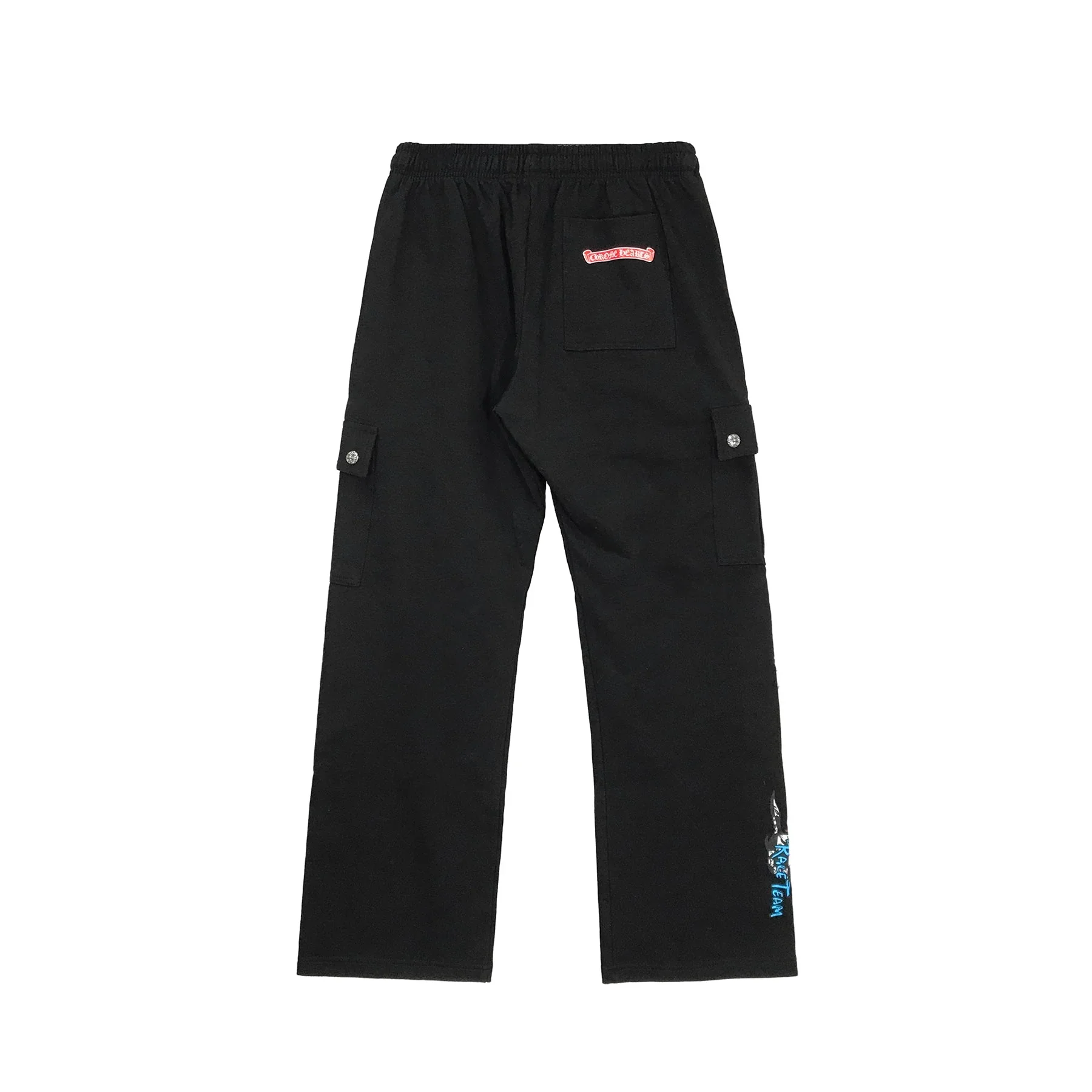Matty Boy Flame Doodle Comic Loose Chrome Hearts Pants