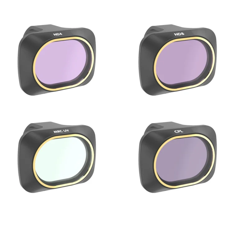 JSR Drone 4 in 1 UV +CPL+ND4+ND8 Lens Filter for DJI MAVIC mini, UV+CPL+ND4+ND8