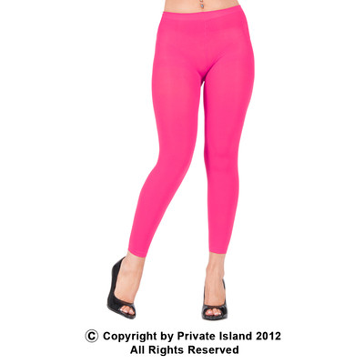 Hot Pink Footless Tights 12 PACK  8096D