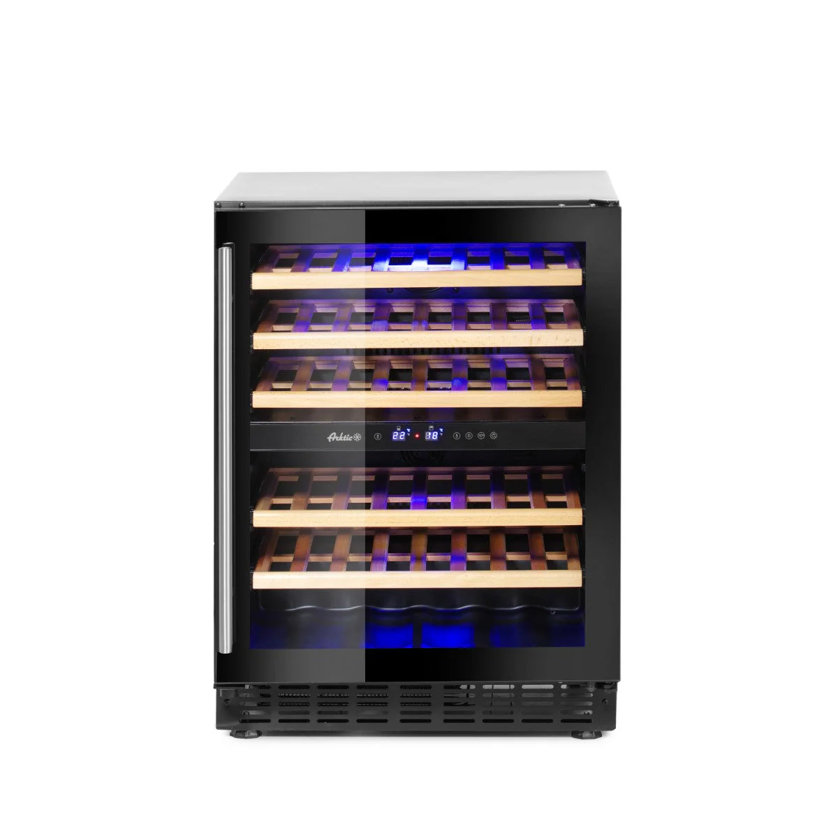 HENDI Weinkühlschrank Arktic, 133 Liter, 46 Flaschen