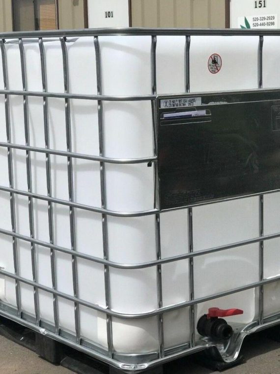 330 Gallon Food Grade IBC | Drinking Water, Rainwater Harvesting Container