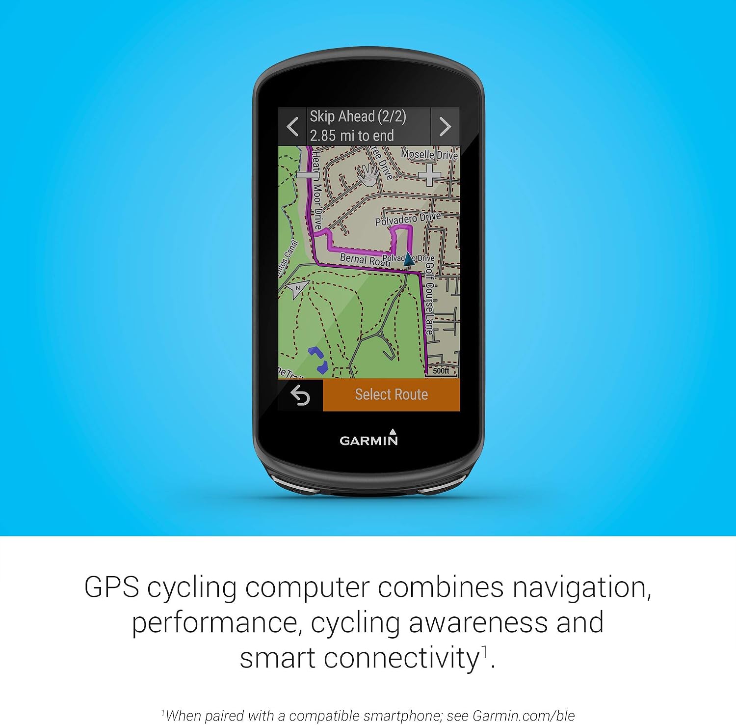 Garmin Edge 1030, GPS de Bicicleta/computadora de Bicicleta, sugerencias de Entrenamiento en el Dispositivo, guía de Ritmo ClimbPro y más