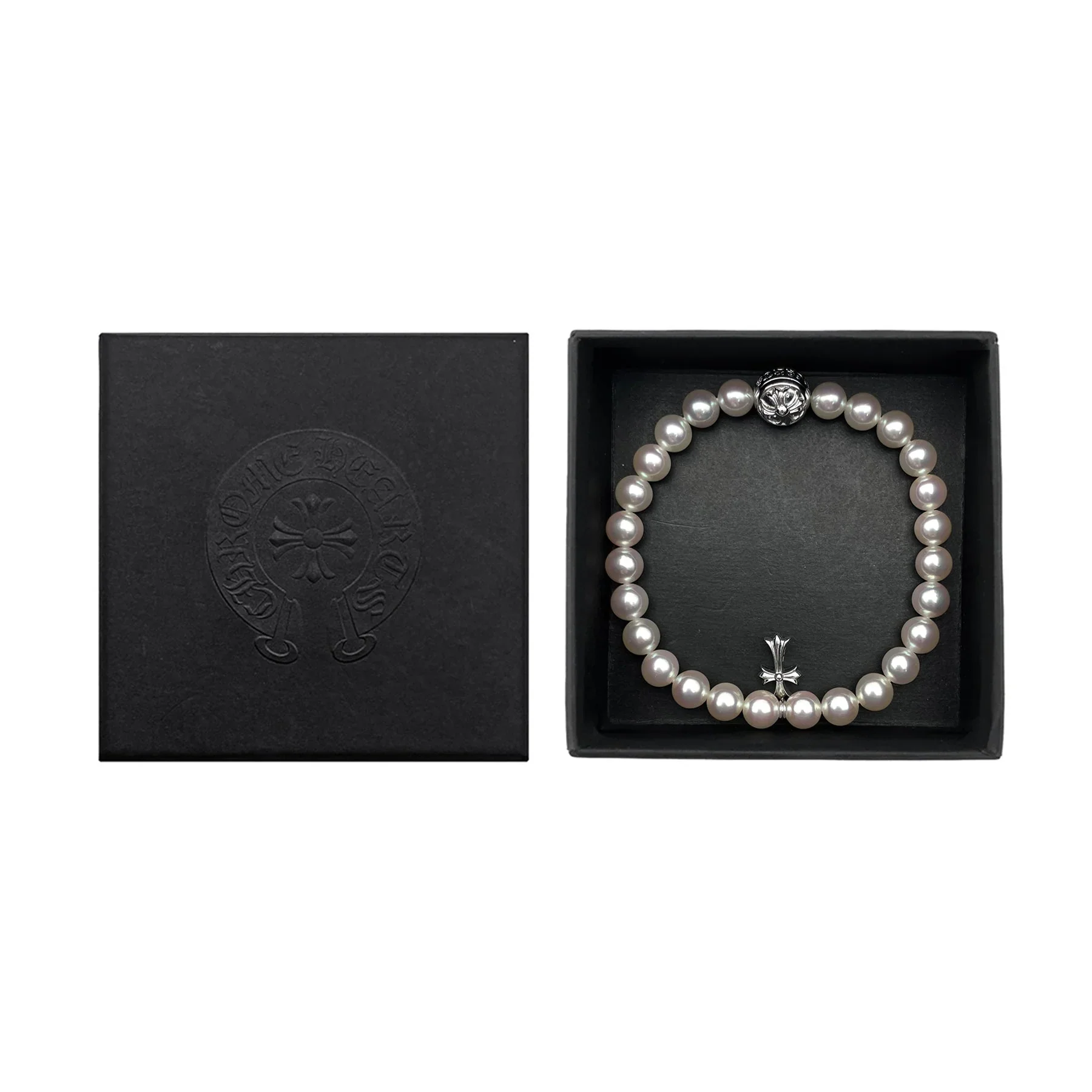 Mikimoto White Pearl Bracelet Chrome Hearts Jewelry