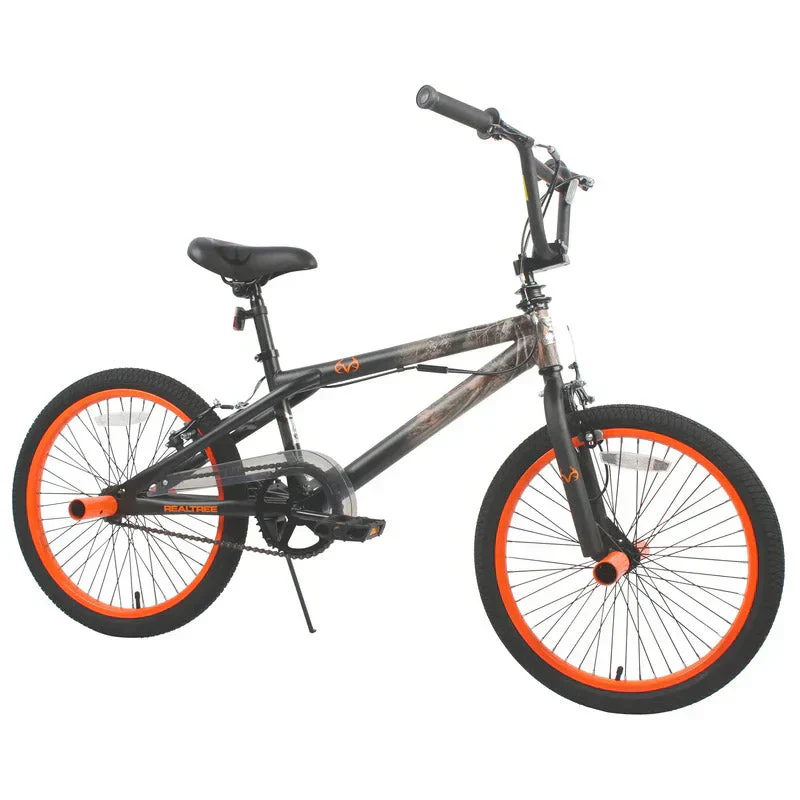 20鈥测��Boys BMX Bike, Camouflage, Ages 7-14, Steel Frame, Caliper Brakes