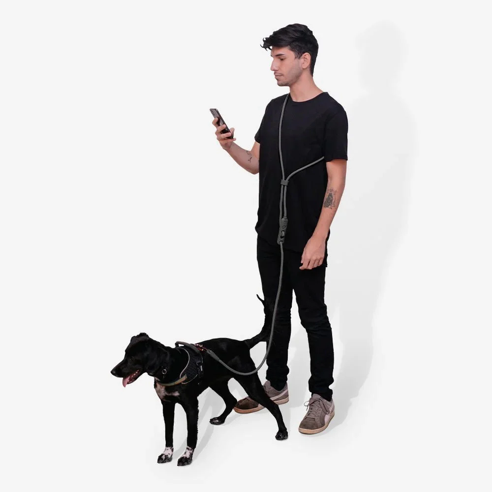 Titanium Grey | FlexiWalk Leash