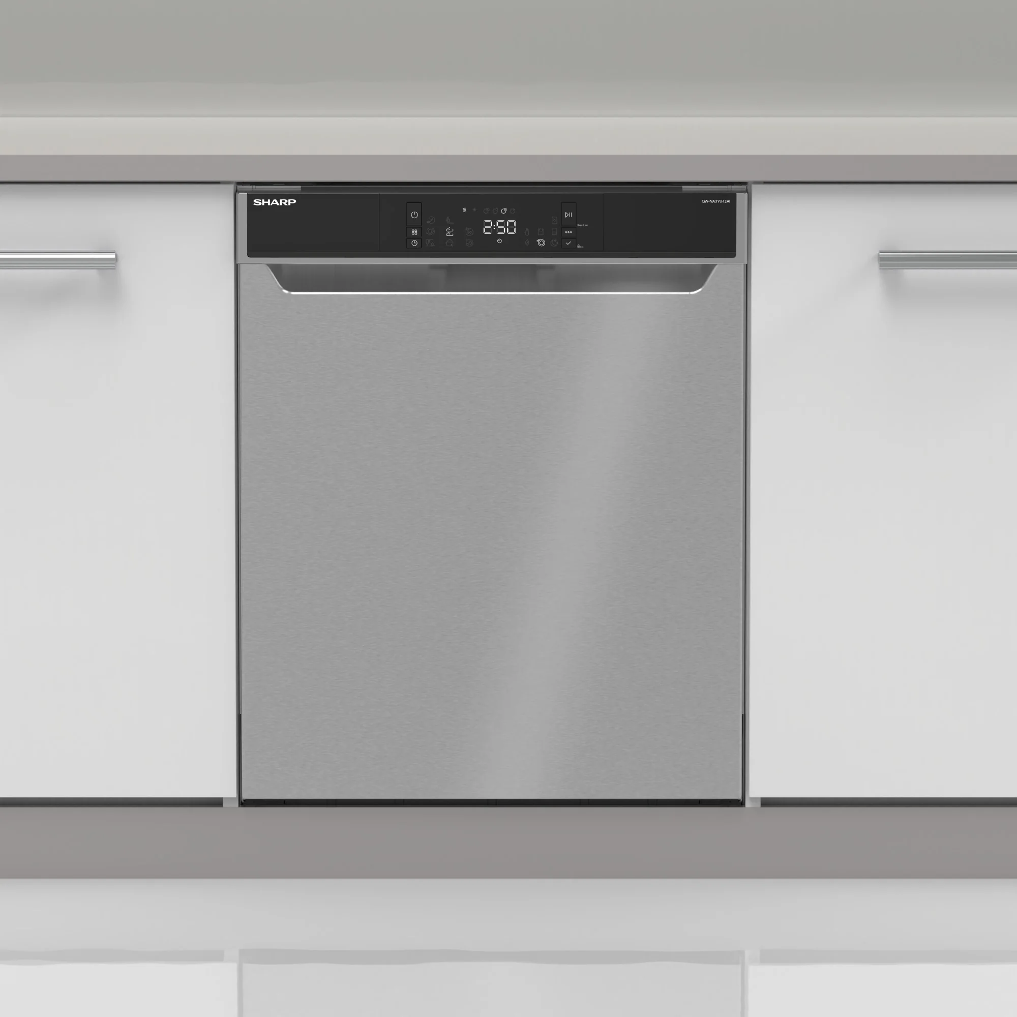 Sharp Geschirrspüler Unterbau QW-NA3YU42AI-CH, 60cm, A-Klasse