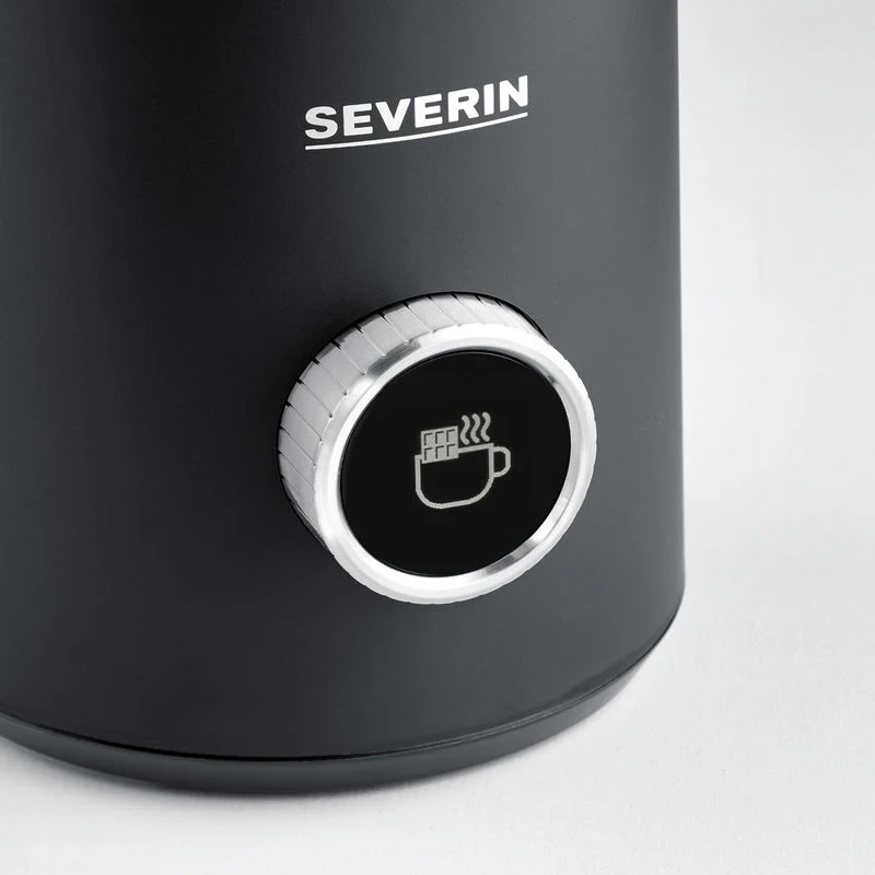 Severin Milchaufschäumer SM3587 schwarz/edelstahl auch für vegane Milch