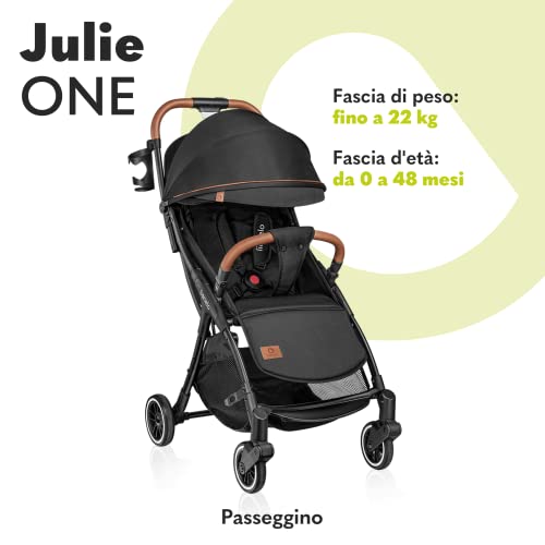 Lionelo passeggino pieghevole portabibite poggiapiedi