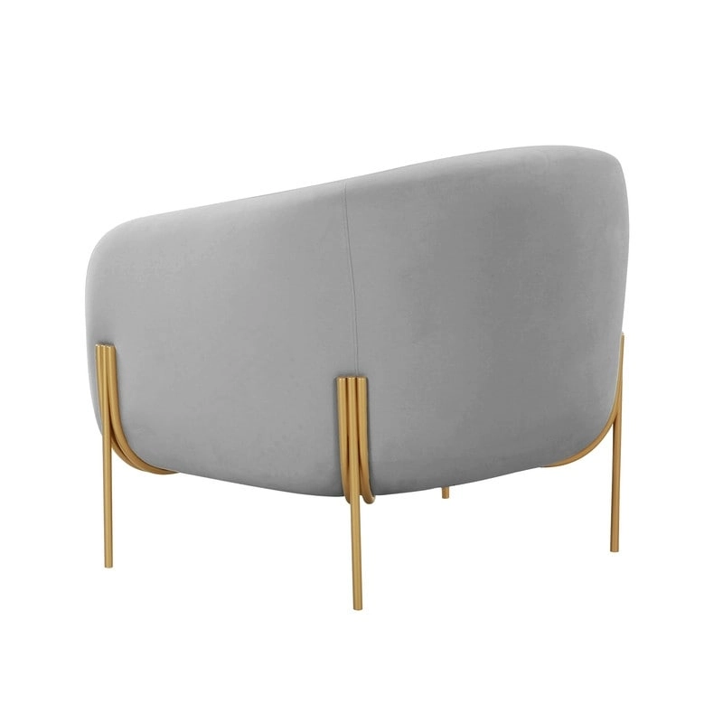 Kandra Velvet Accent Chair