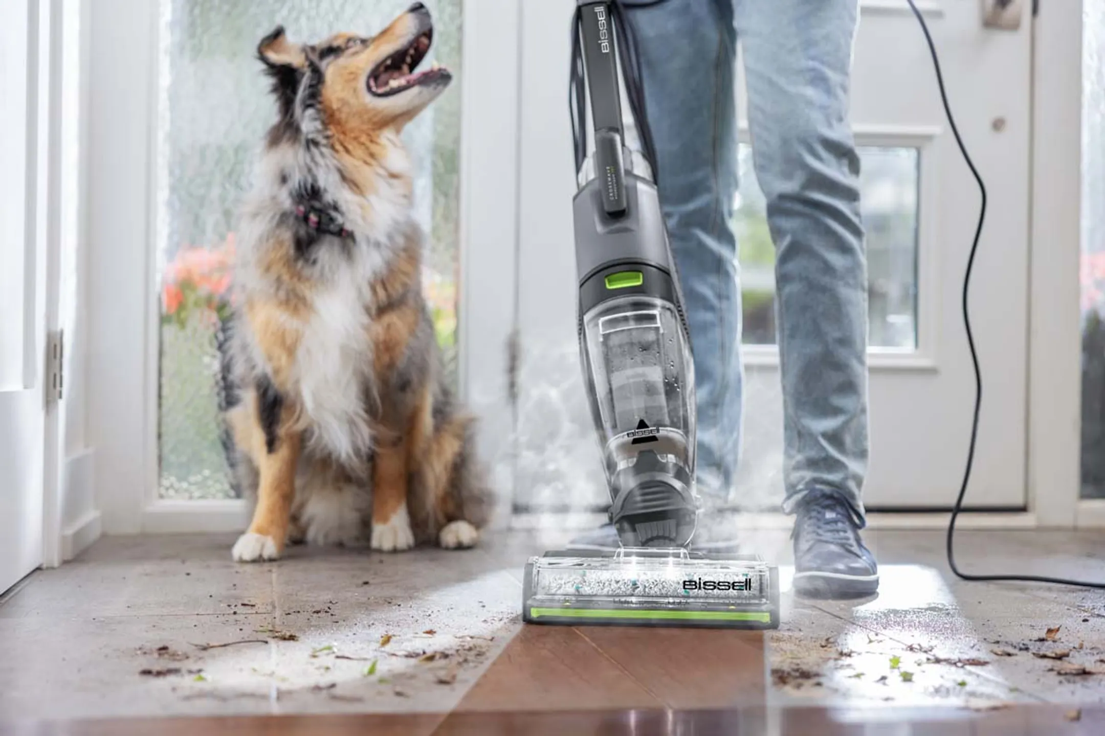 Bissell Vloerreiniger CrossWave HydroSteam Pet Pro