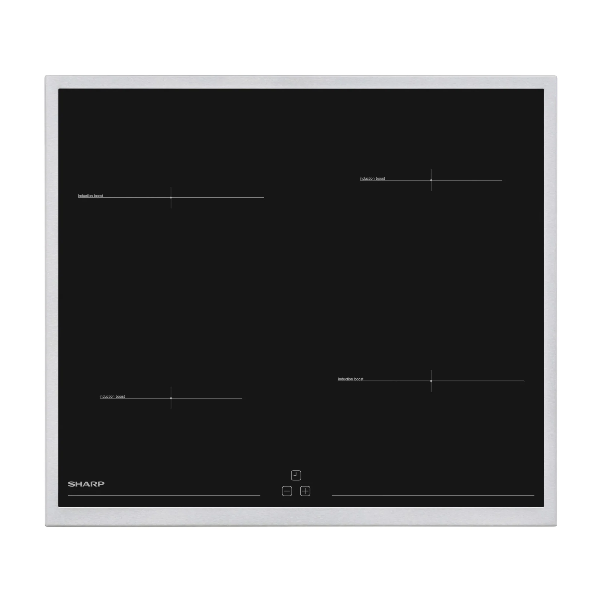 Sharp Kochherd Set Backofen und Induktionskochfeld, Einbau, K-72P51INH-EU Poly-Set