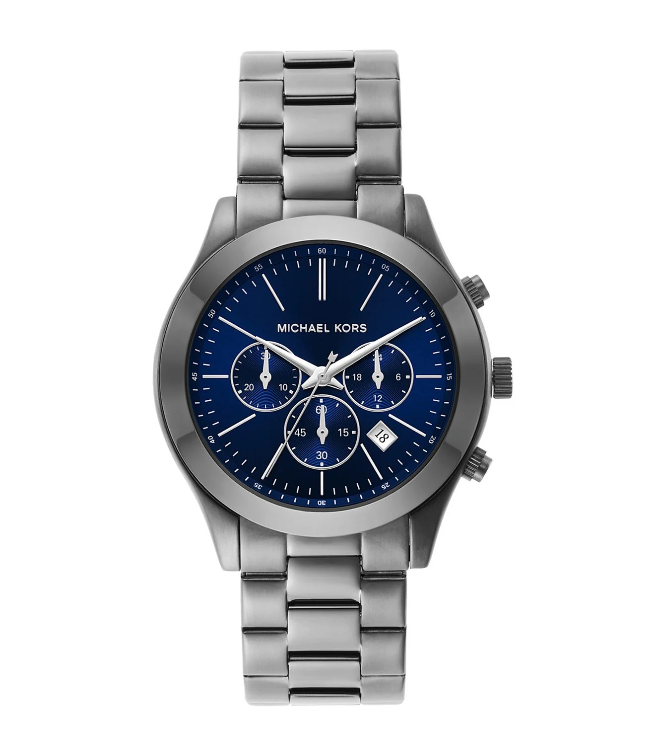 Michael Kors Slim Runway Chronograph gunmetal-tone Men's Watch - MK8987