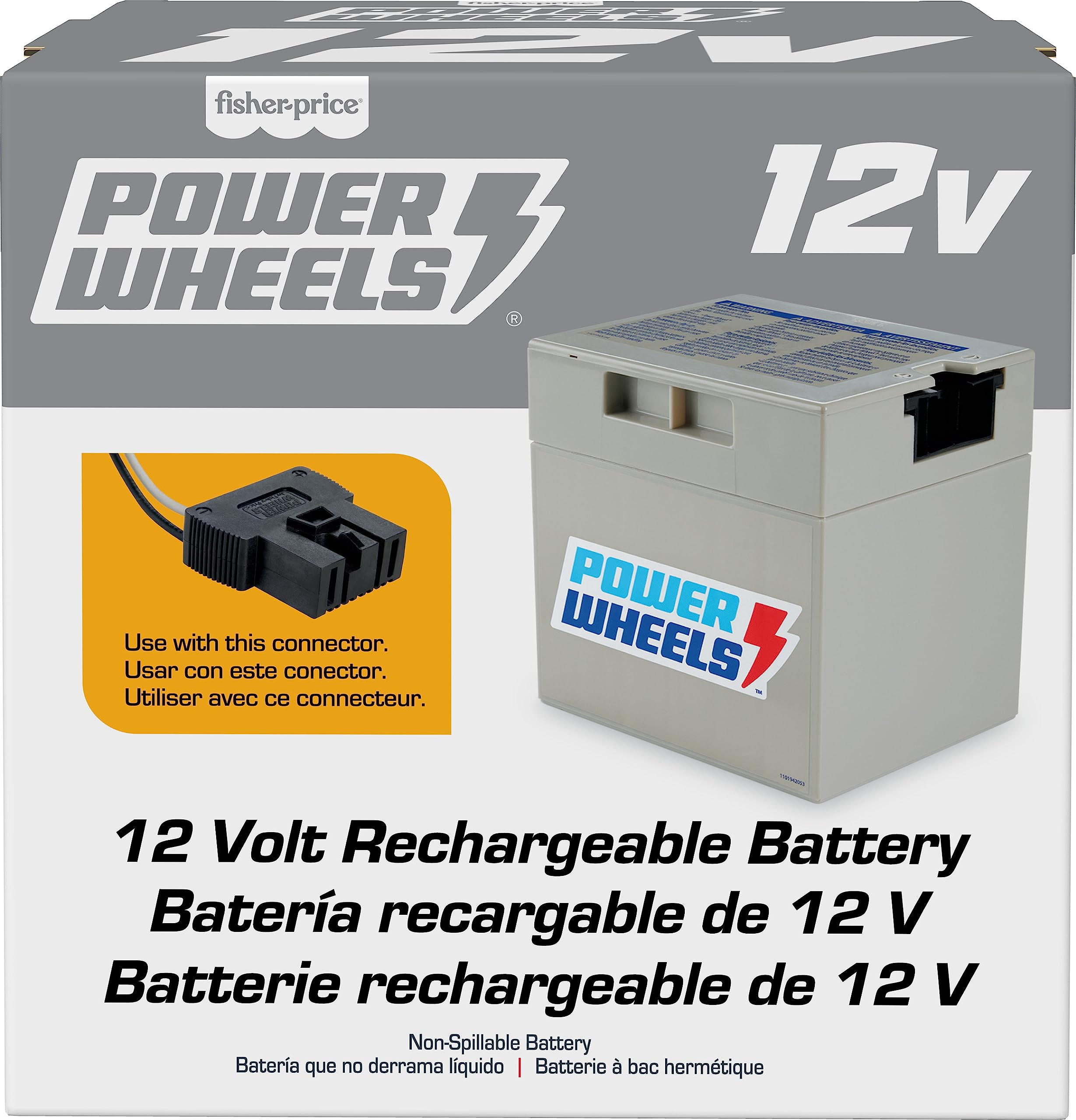 Power Wheels 12 Volt Rechargeable Replacement