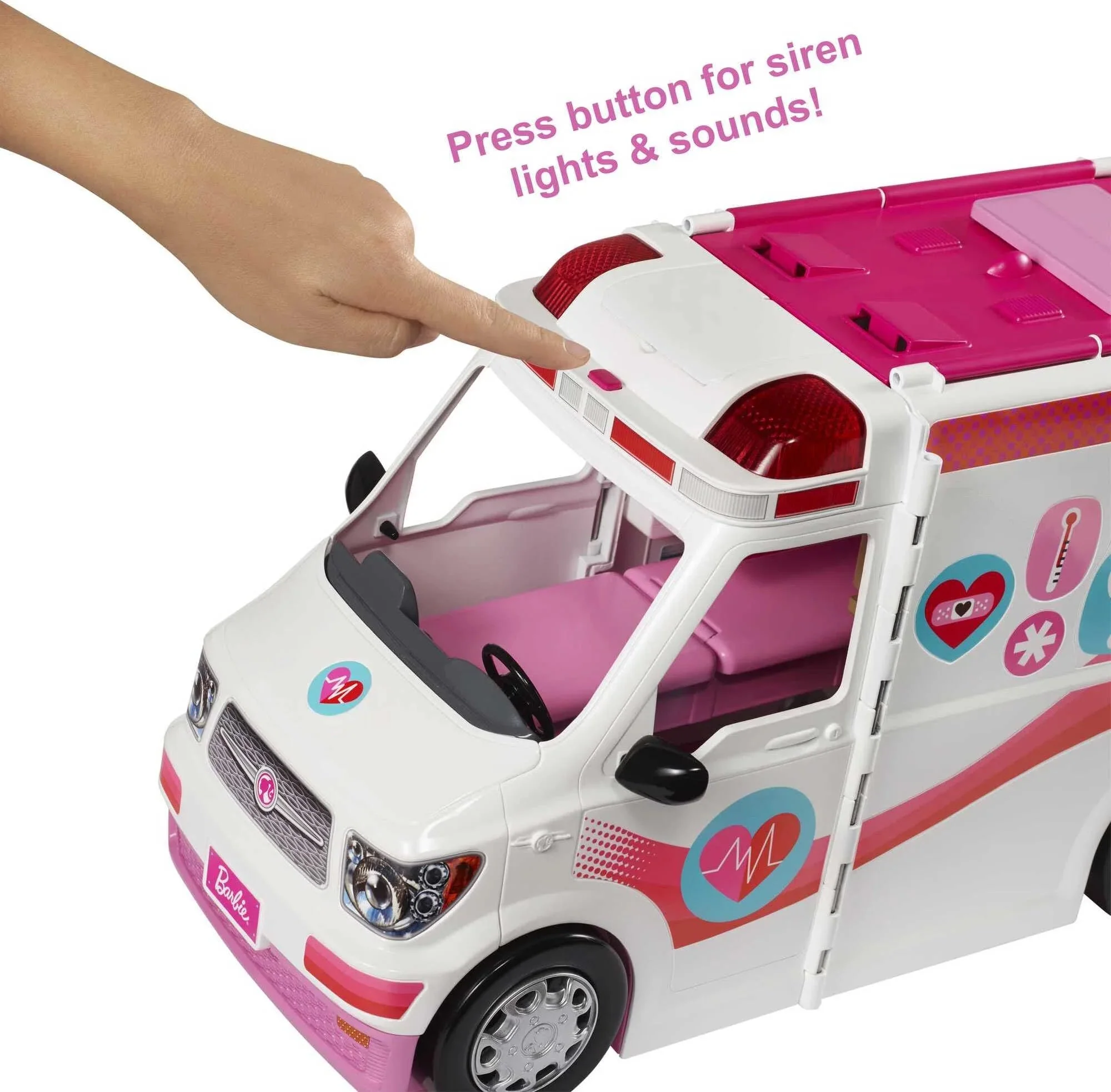 Barbie Clínica de Cuidados 2 en 1 - Set de Juego Divertido para Niños de 3 Años en Adelante