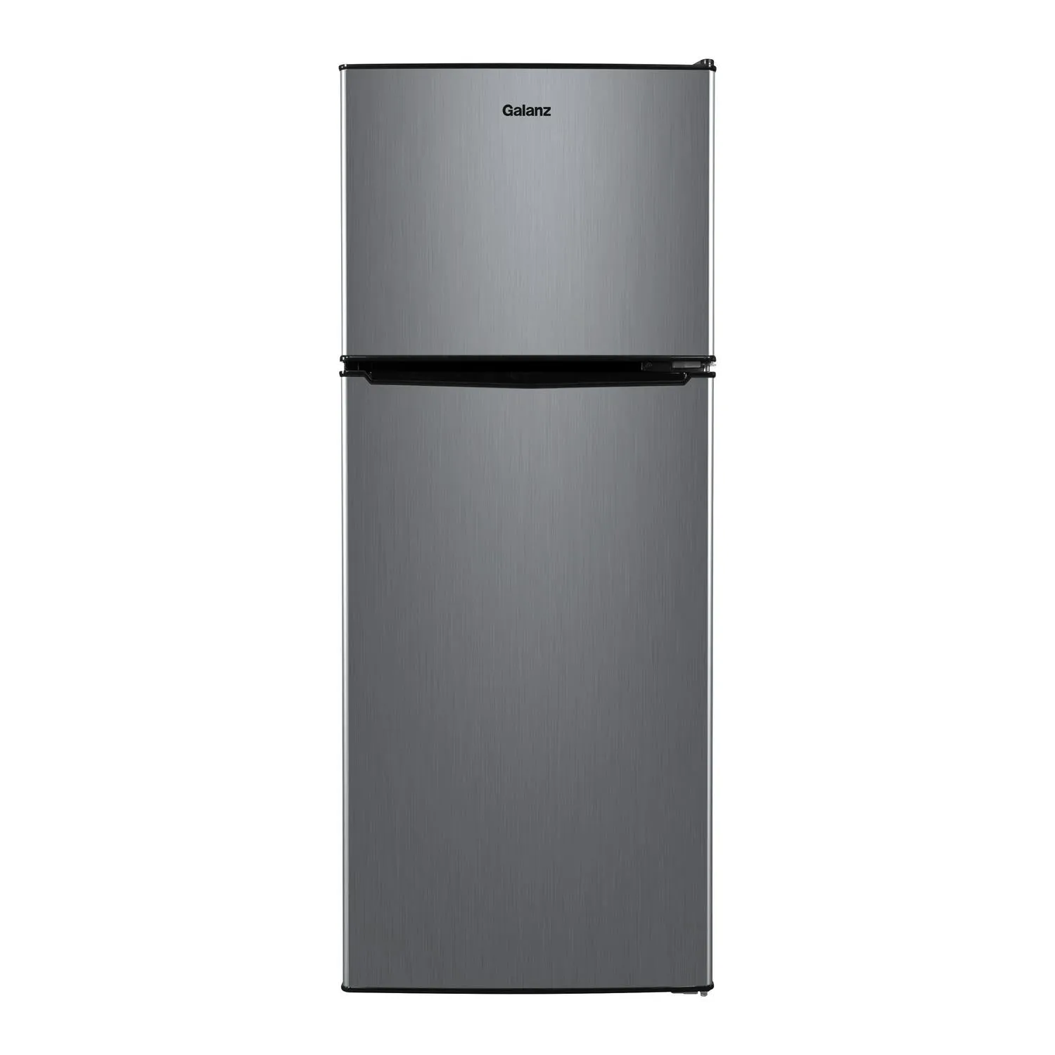 4.6. Cu ft Two Door Mini Refrigerator with Freezer, Stainless Steel