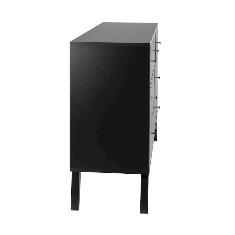 Prepac Milo 7-Drawer Dresser in Mid-Century Modern Style