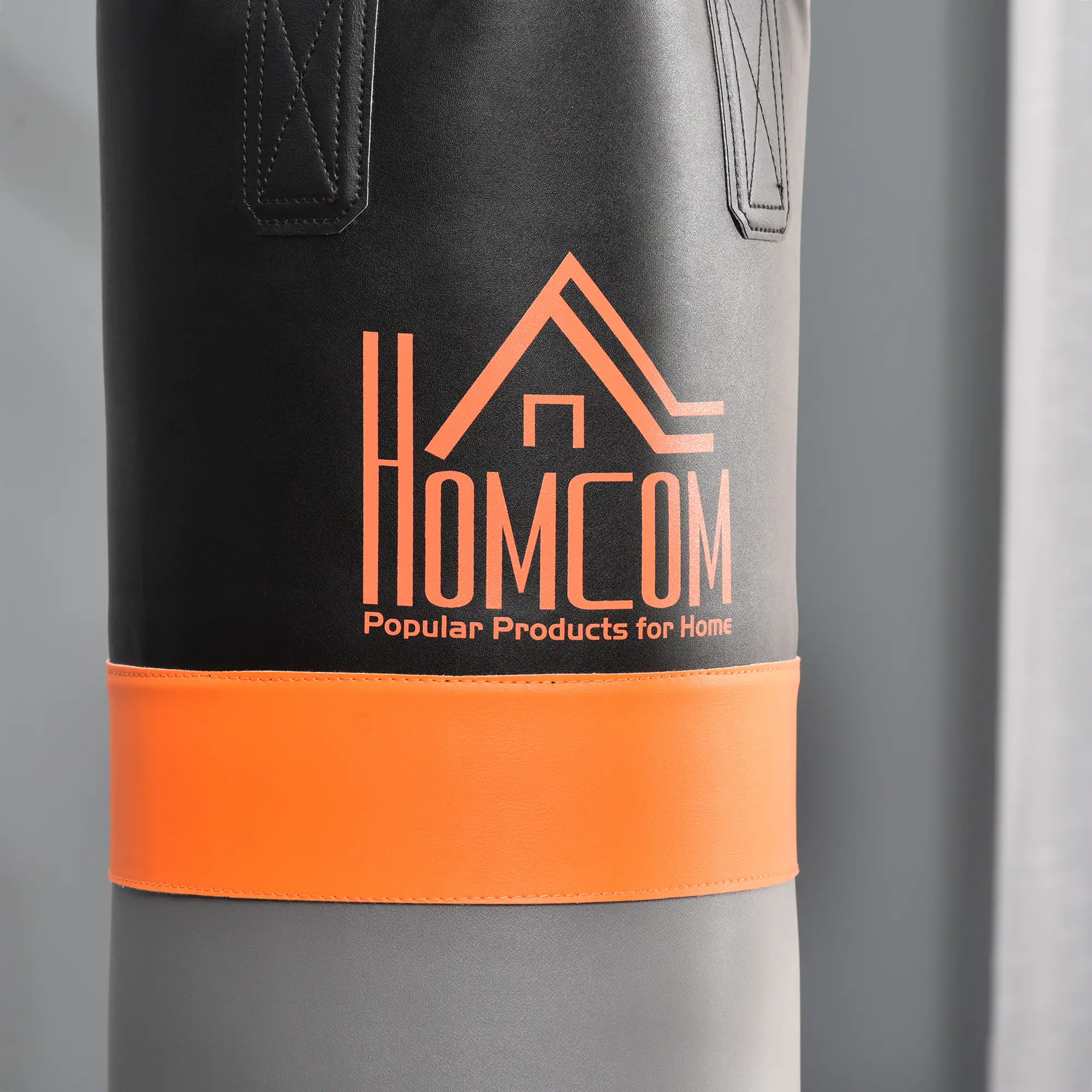 HOMCOM Boxsackständer 2-in-1 höhenverstellbar freistehend